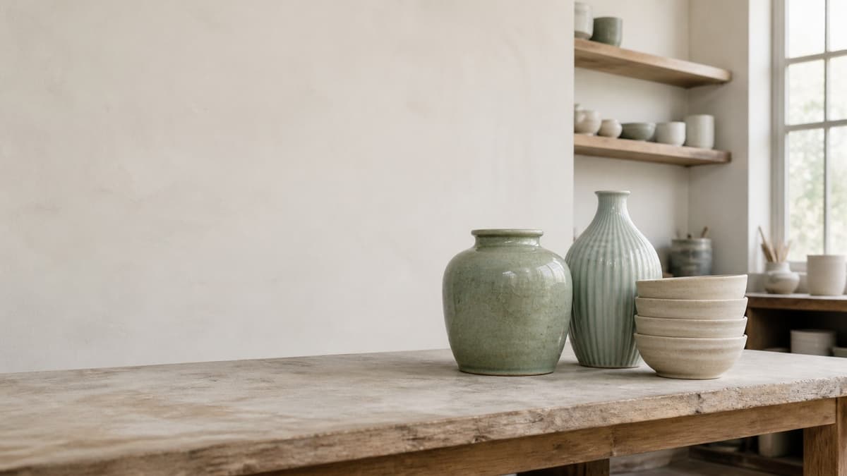 A day in the MULLE pottery studio, view 1