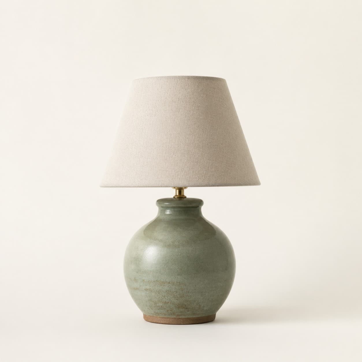 청자 테이블 램프, handmade pottery