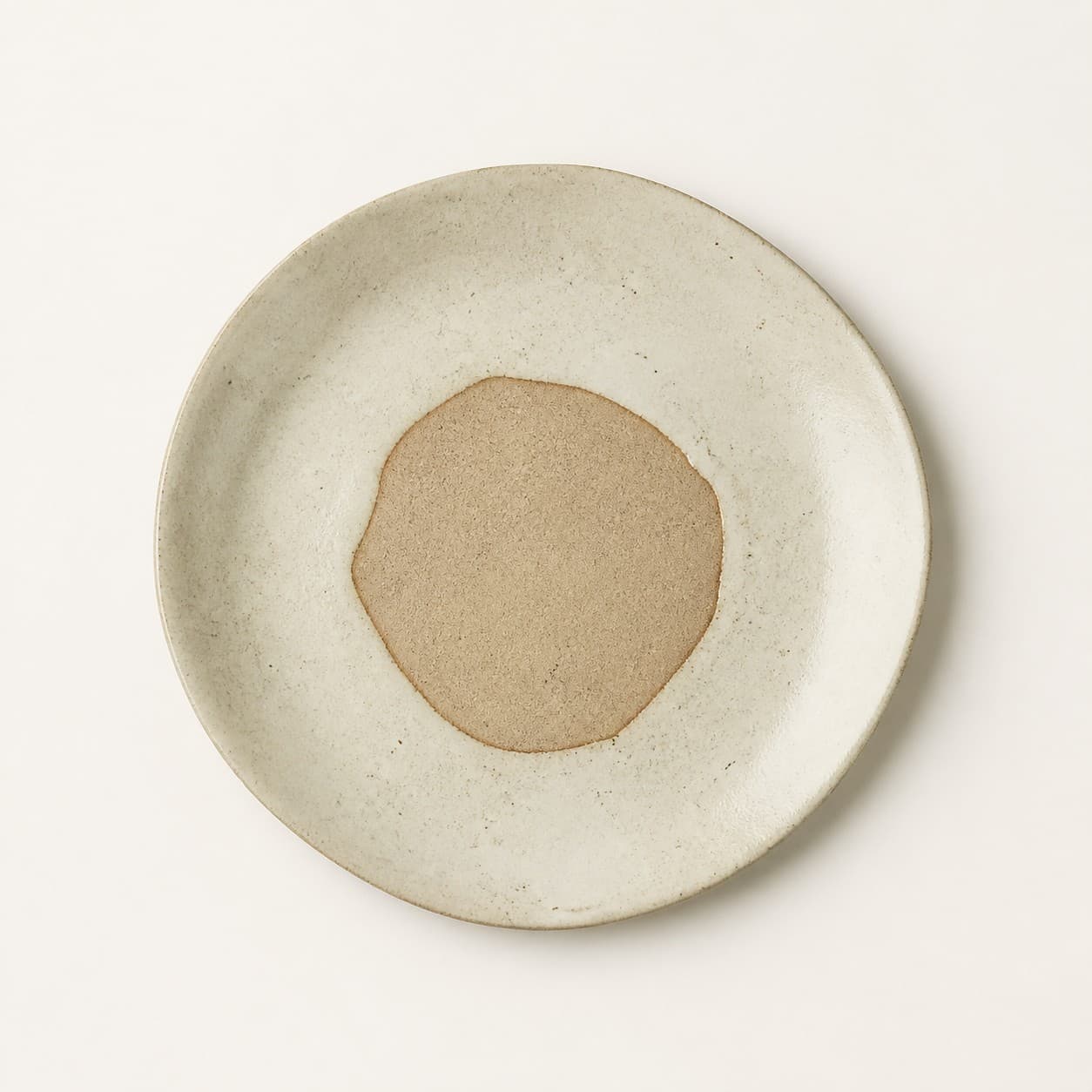 분화구 접시, handmade pottery