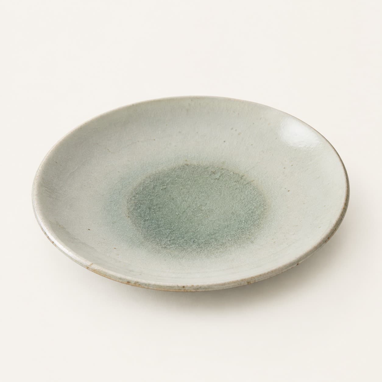 달항아리 접시, handmade pottery