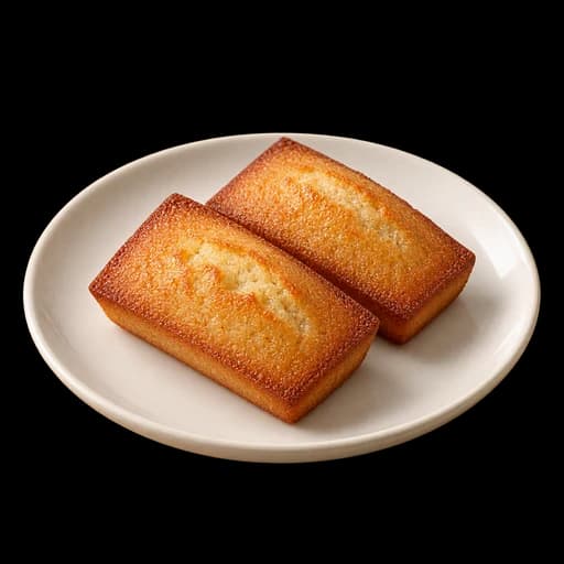Brown butter financiers with a golden crust