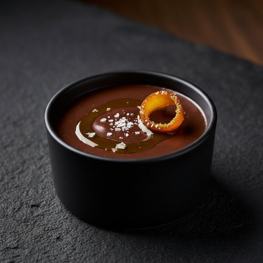 Olive Oil Chocolate Mousse