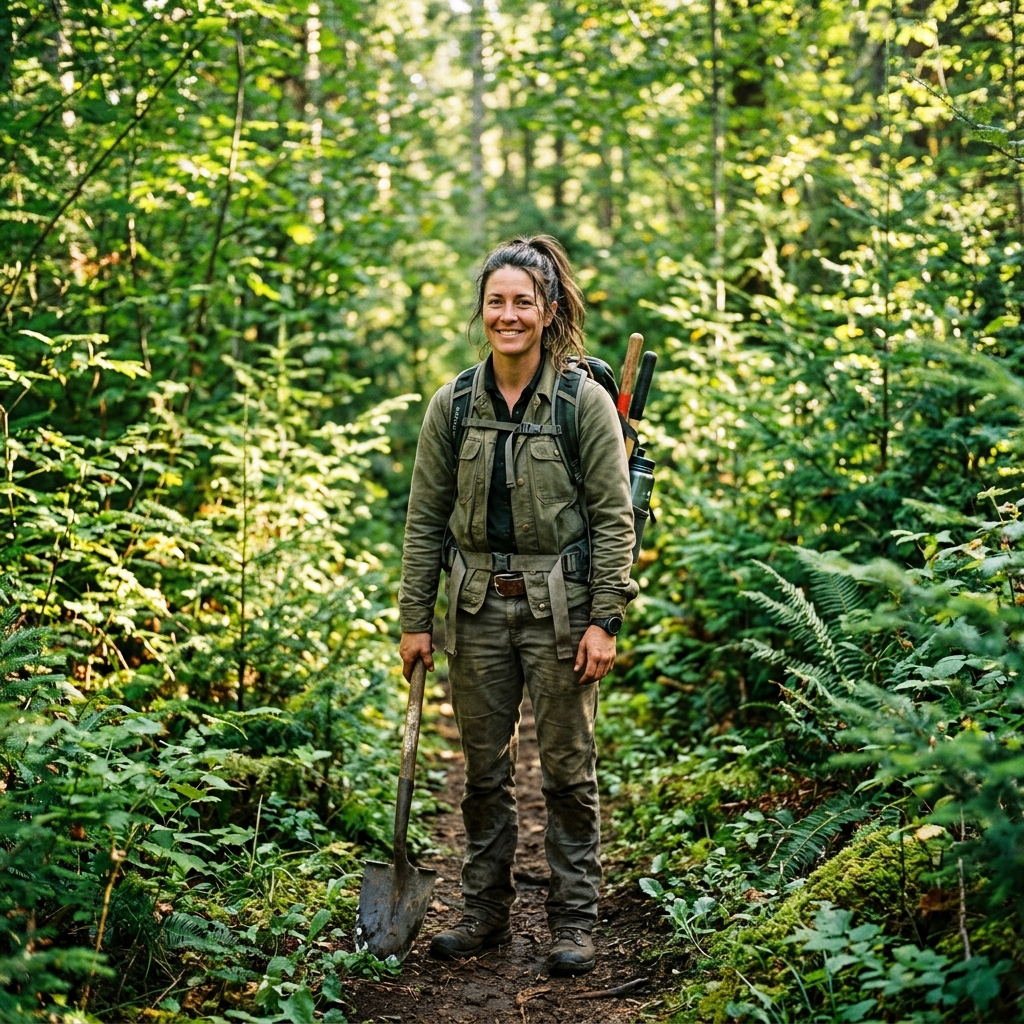 Portrait of Aria Santos, Reforestation Program Lead