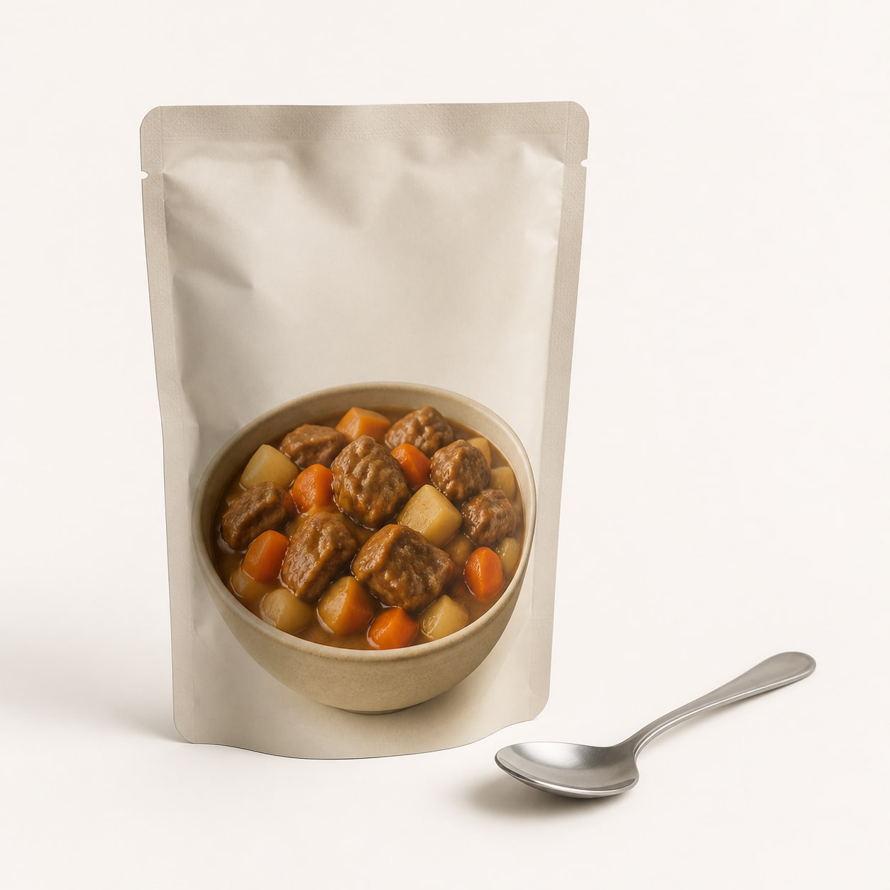 Slow-Cooked Beef Stew Pouch - dog food