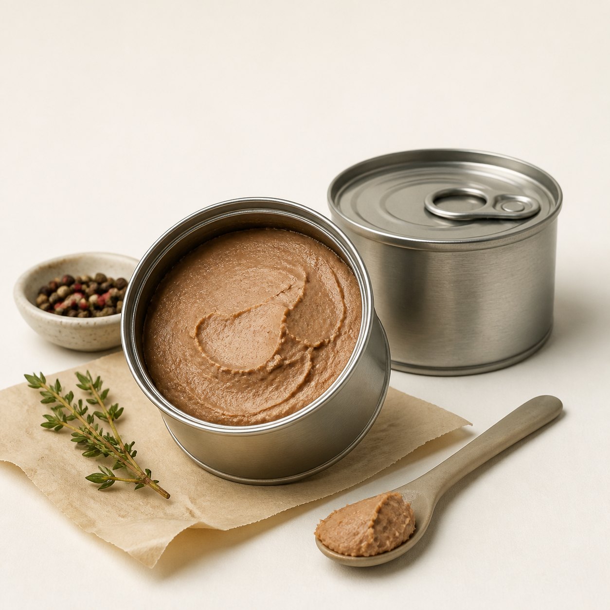 Duck Pâté Can - cat food