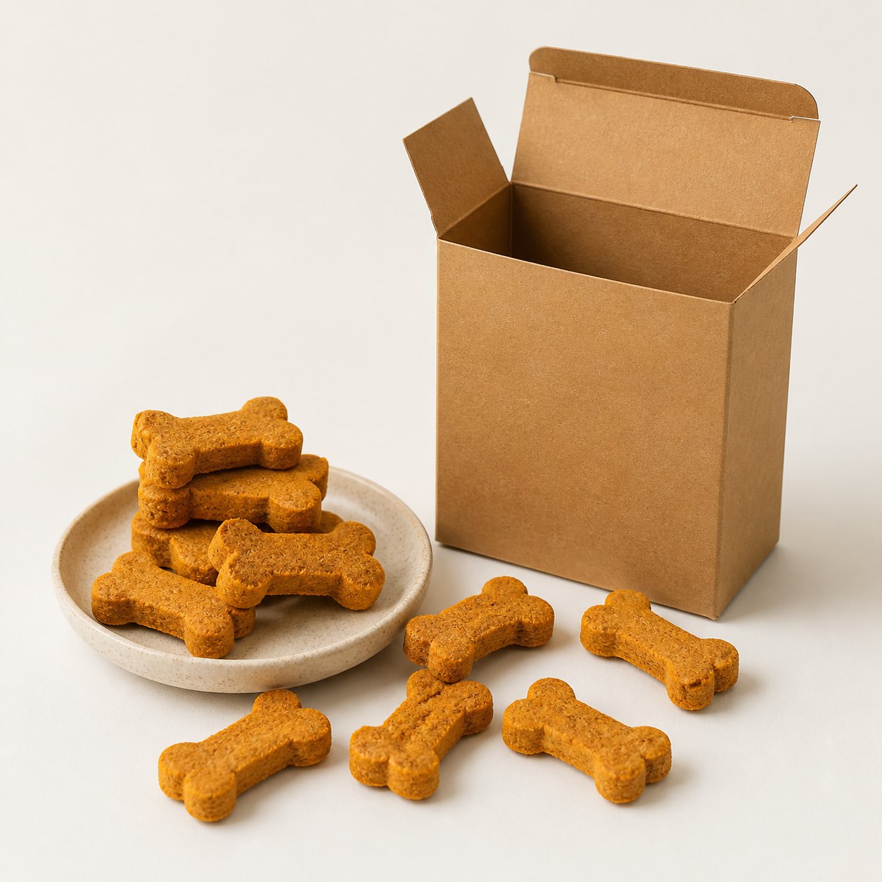 Pumpkin Breath Biscuits - dog food