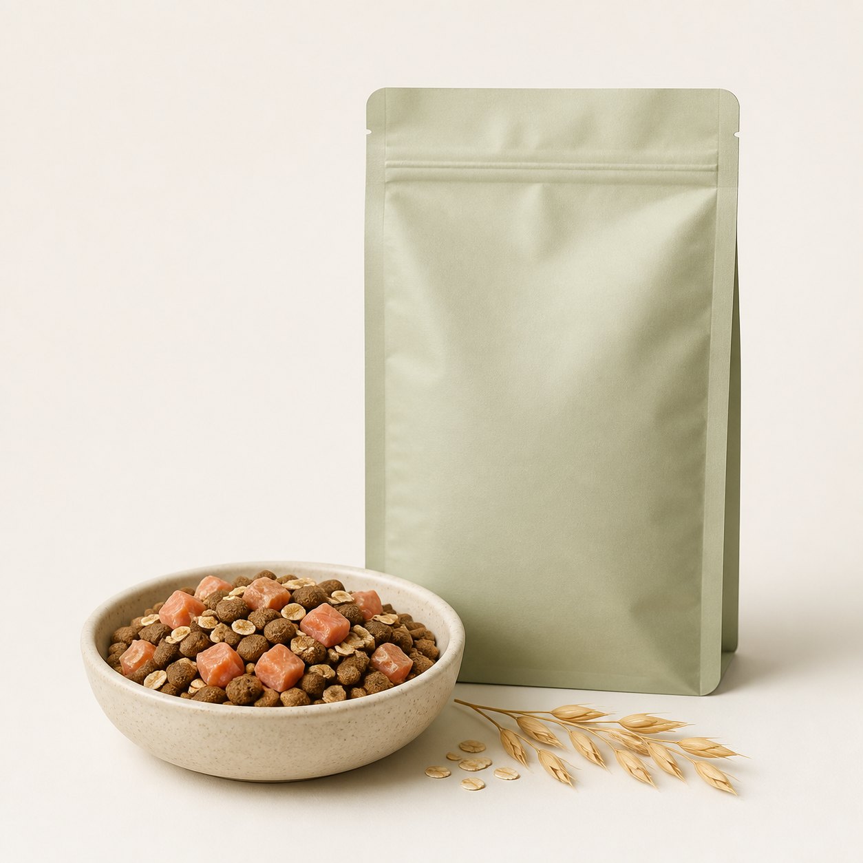 Salmon & Oat Kibble - cat food