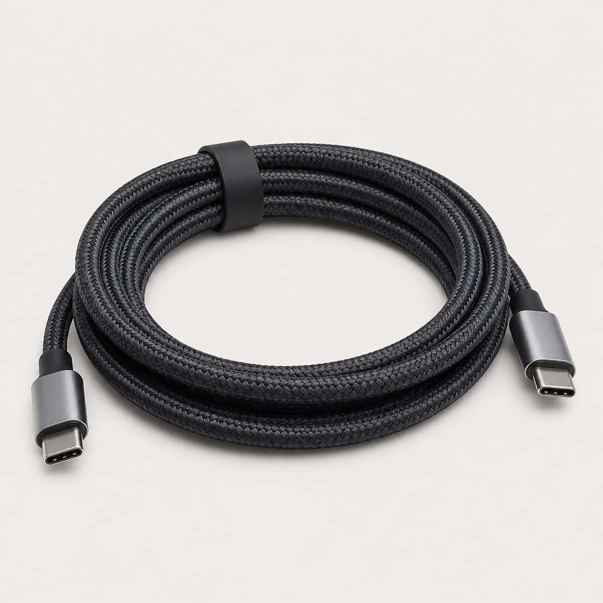Braided USB-C Cable - chargers & cables