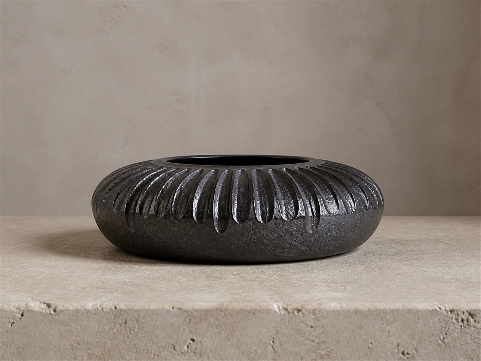 Carved Stoneware by Park Jihye